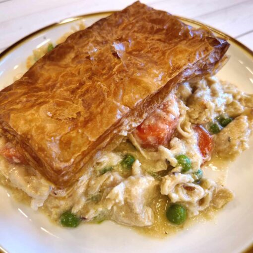 Chicken Pot Pie w/ Pastry