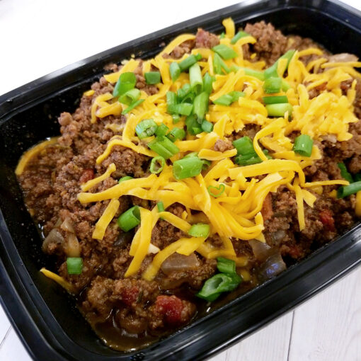 Beef Chili w/ Cheese - No Beans About It - Image 2