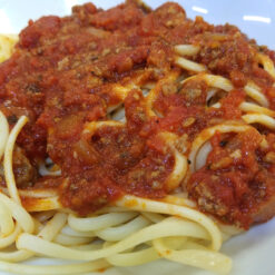 Spaghetti w/ Meat Sauce