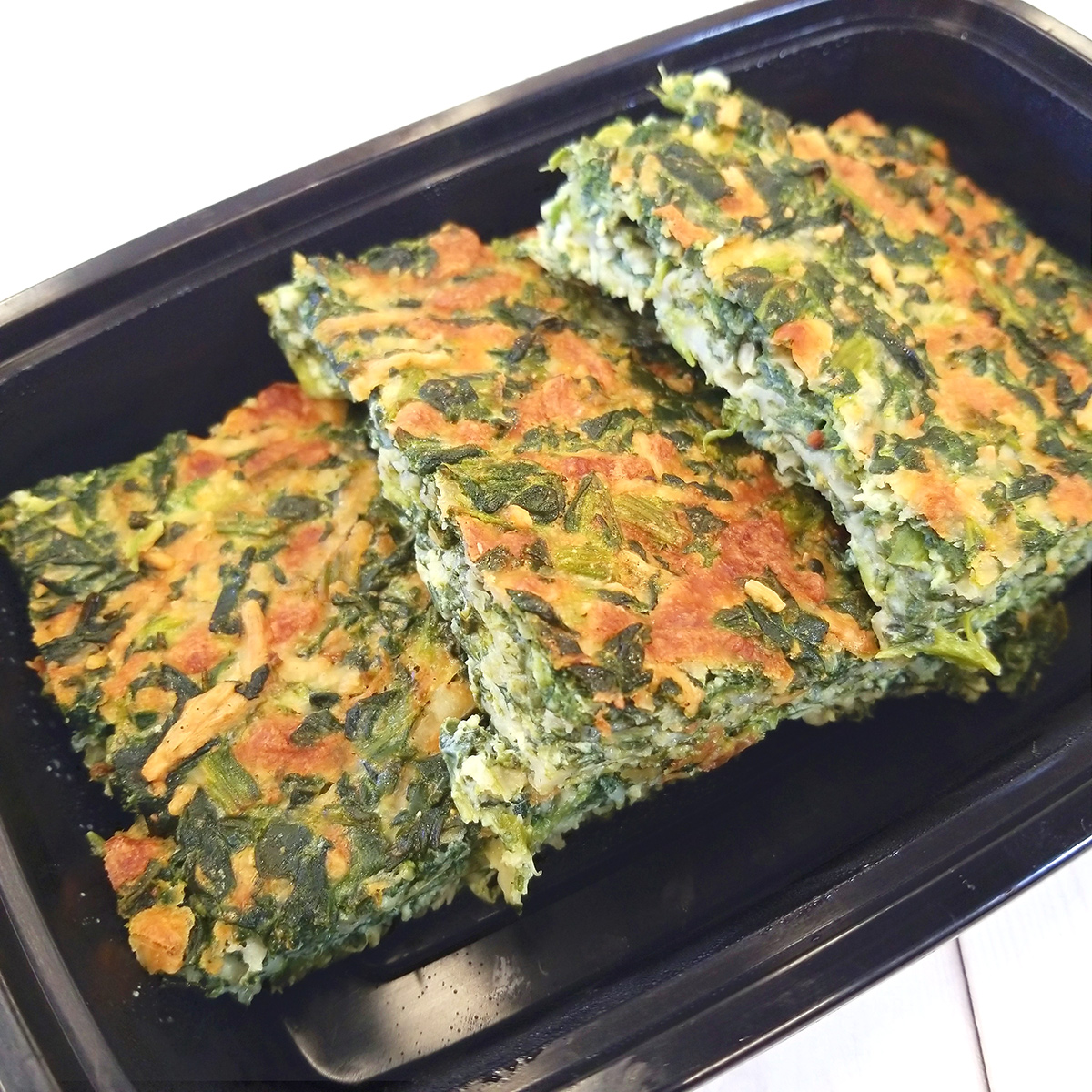 spinach brownies