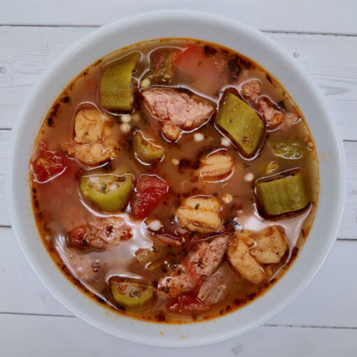 Shrimp and Sausage Gumbo - Frozen Quart