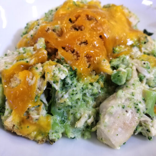 Chicken & Broccoli Casserole w/ Cheese - Frozen - Image 2