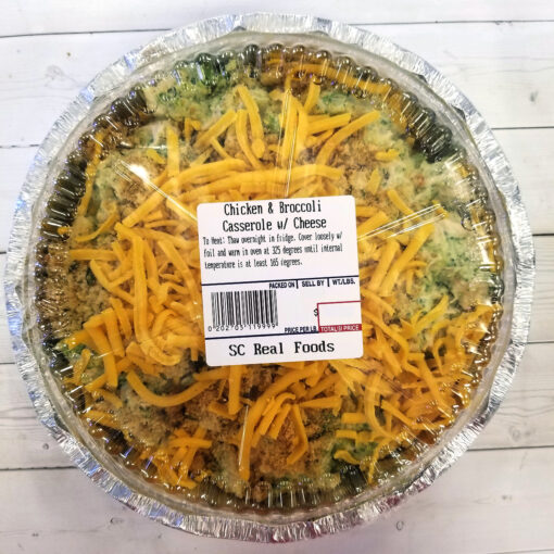 Chicken & Broccoli Casserole w/ Cheese - Frozen