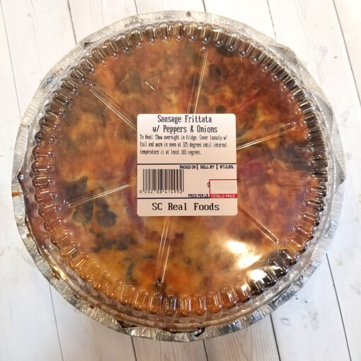 Sausage Frittata w/ Peppers & Onions - Frozen