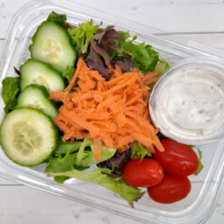 Alternative view of House Salad w/ Ranch