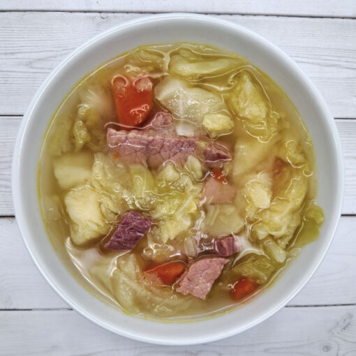 Corned Beef and Cabbage Soup - Frozen Quart