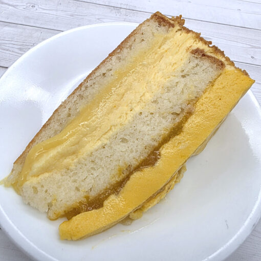 Double Decker Mango Passion Torte - Slice
