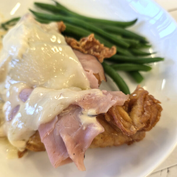 Chicken Cordon Bleu w/ Green Beans