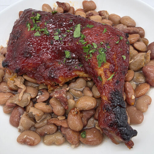 BBQ Chicken w/ Butterbeans
