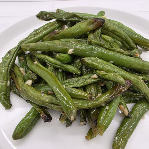 Garlicky Green Beans