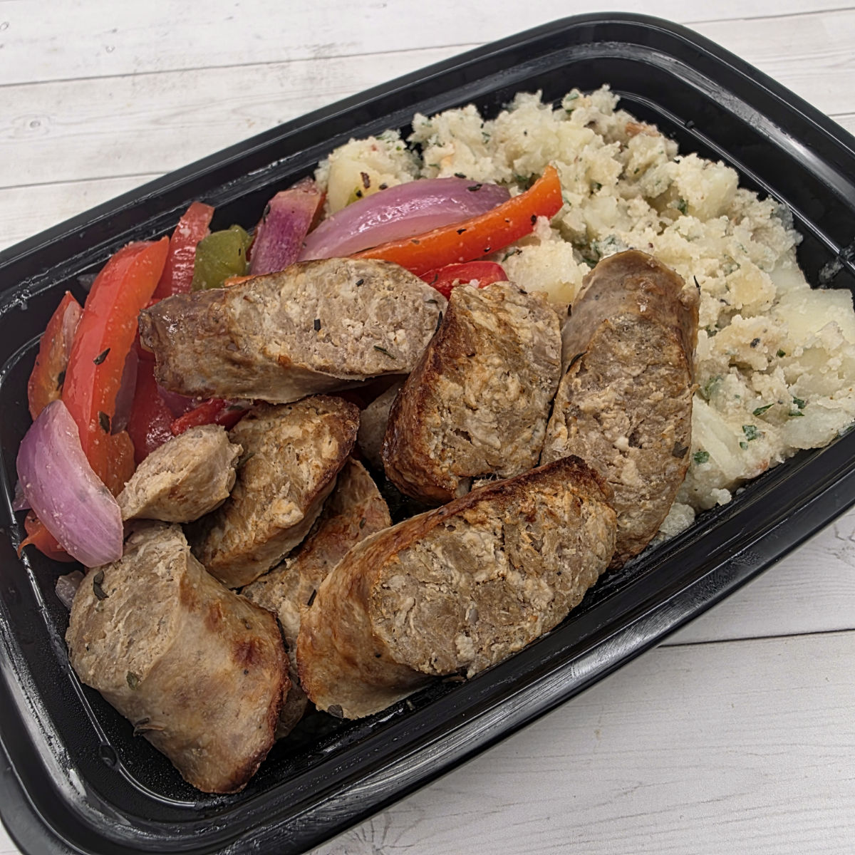 Beer-Braised Bratwurst with German-Style Warm Potato Salad - Image 2