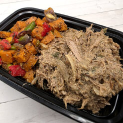 Alternative view of Spicy Chipotle Pork w/ Sweet Potato Hash