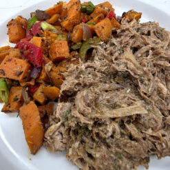 Spicy Chipotle Pork w/ Sweet Potato Hash
