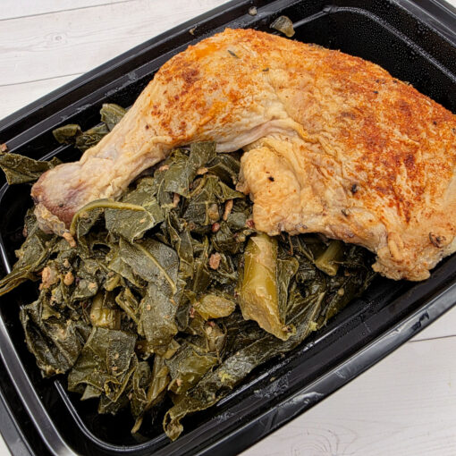 Oven-Roasted Chicken with Southern Collards - Image 2