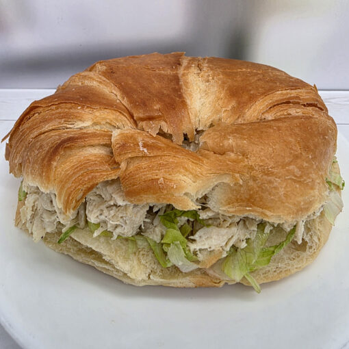 Naked Chicken Salad Croissant