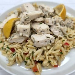 Lemon Chicken Orzo