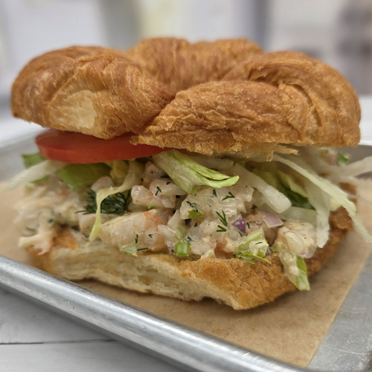 Shrimp Salad Croissant