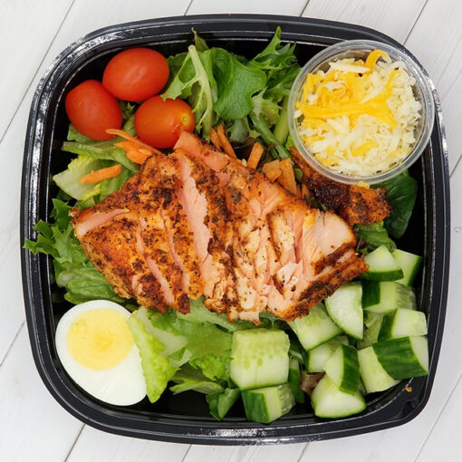 Blackened Salmon Salad
