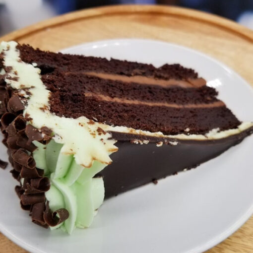 Chocolate Mint Cake - Whole