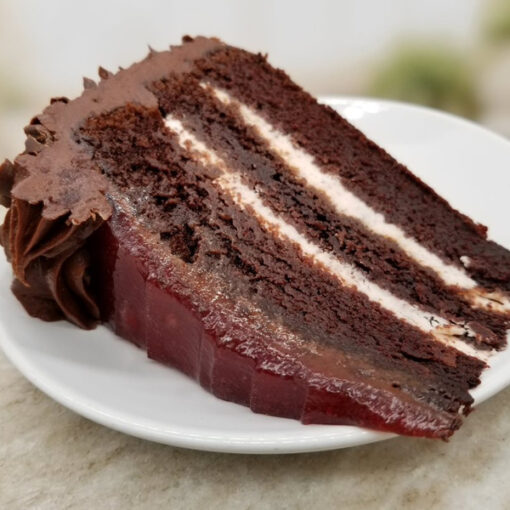 Chocolate Raspberry Cake - Whole
