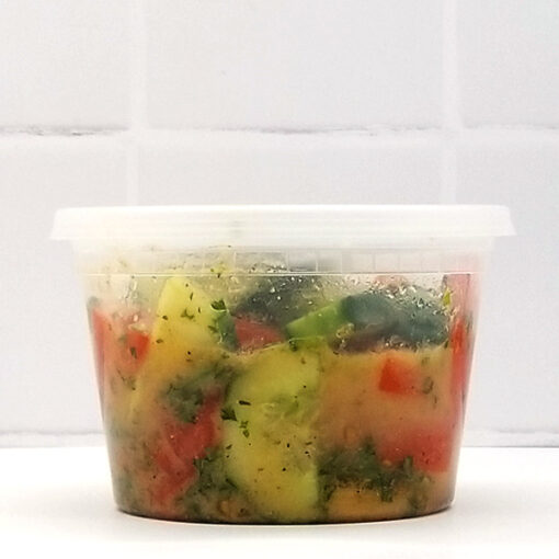Cucumber Tomato Salad - Deli Container
