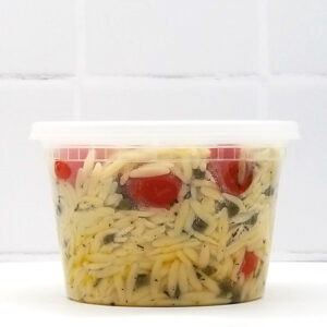 Orzo Salad w/ Roasted Tomatoes - Deli Container