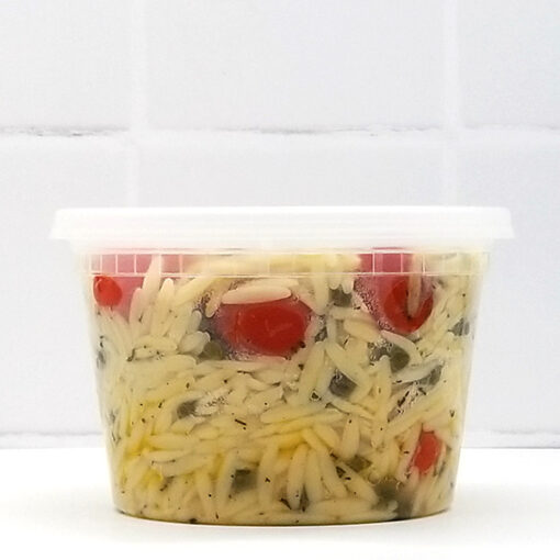 Orzo Salad w/ Roasted Tomatoes - Deli Container