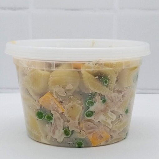 Tuna Shells w/ Peas & Cheese - Deli Container