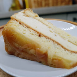 Double Decker Pineapple Upside Down Cake - Slice