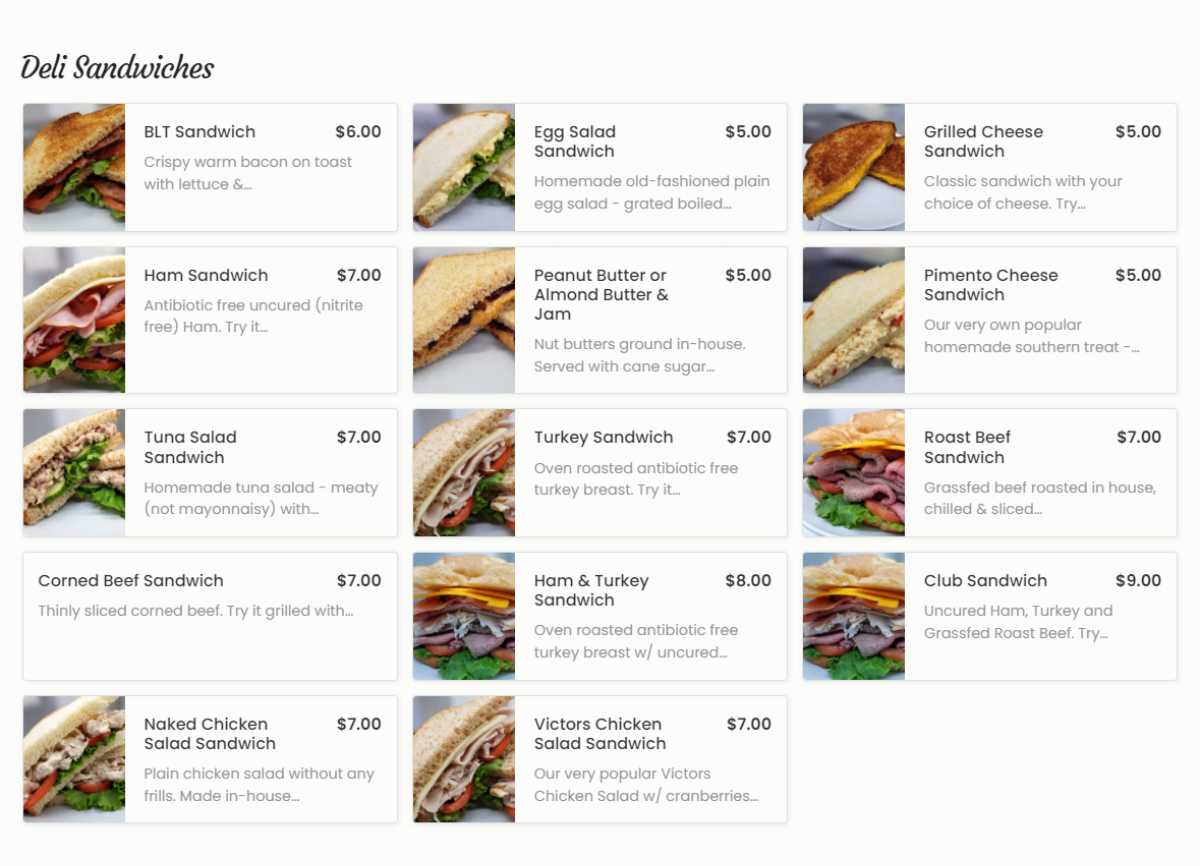 Shop SC Real Foods