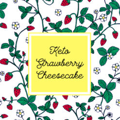 Keto Strawberry Cheesecake Smoothie