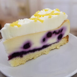 Lemon Blueberry Cheesecake - Slice